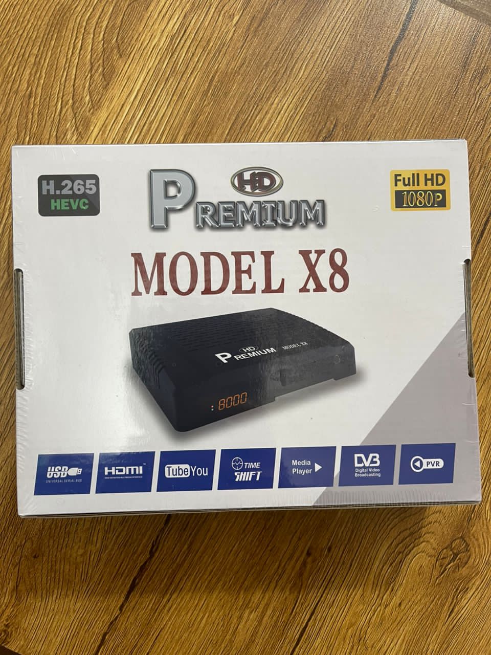 گیرنده دیجیتال پرمیوم x8